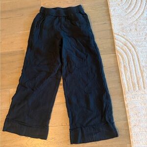 ASOS design black cotton pants